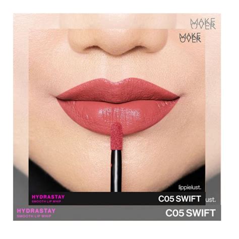 Jual Make Over Hydrastay Smooth Lip Whip G Lip Cream Velvet Semi