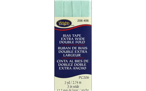 Wrights Double Fold Bias Tape X Yd Cool Cucumber Walmart