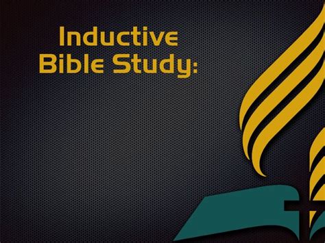 Inductive Bible Study Images