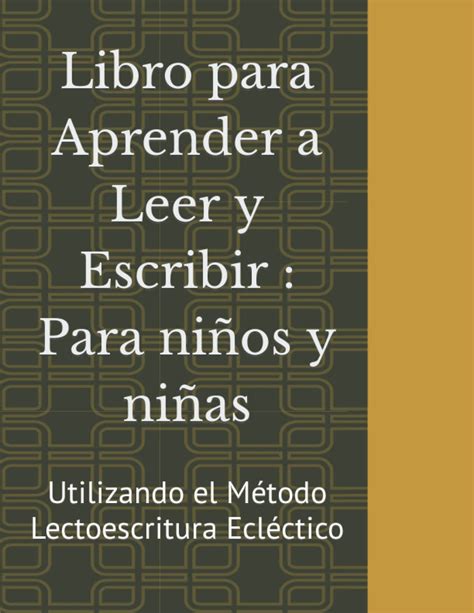 Buy Libro para Aprender a Leer y Escribir Método Lectoescritura