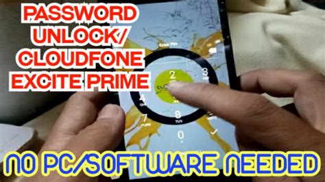 CLOUDFONE HARD RESET PASSWORD UNLOCK EXCITE PRIME YouTube