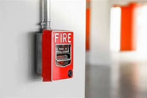 Copper Red Security Fire Alarm System For Office Buildinghospital