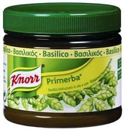 Basilico Concentrato Primerba Knorr Barattolo Gr 340 Squisitaly