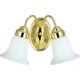 Kichler 6122NI Brushed Nickel 13.5" Wide 2-Bulb Bathroom Lighting ...