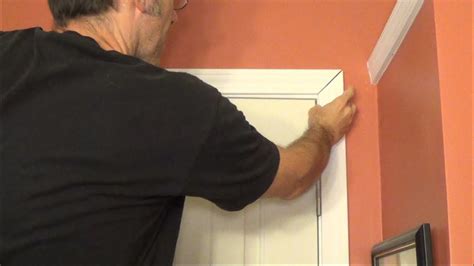 How To Install Door Trim Youtube