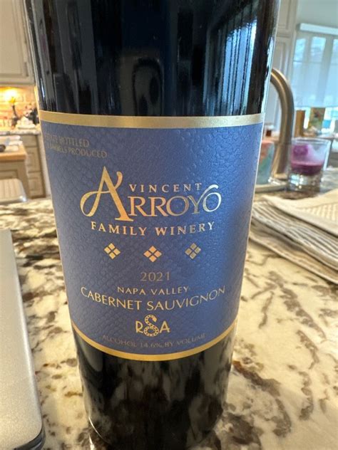 Vincent Arroyo Cabernet Sauvignon Winemaker S Reserve Usa