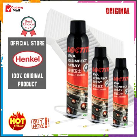 Jual Loctite Eva Spray Desinfektan Pembersih Steril Ac Dari Bakteri