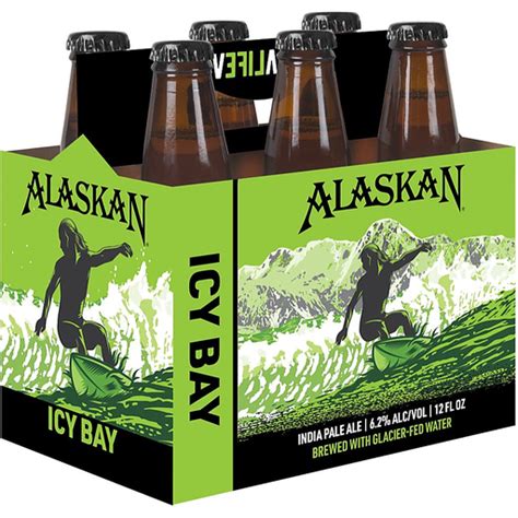 Alaskan Icy Bay IPA 6PKB 12 OZ India Pale Ale BevMo