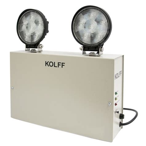 Equipo de Iluminación de Emergencia ET2001 LED 2700 lm 4 Hrs IP42 Kolff