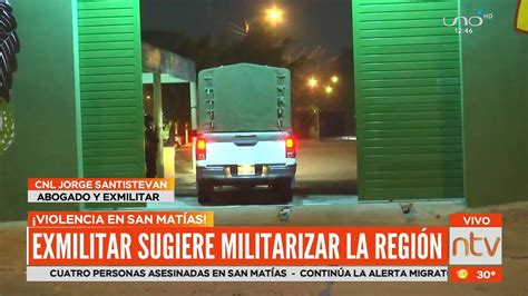 Experto Sugiere Militarizar San Matías Vídeo Dailymotion