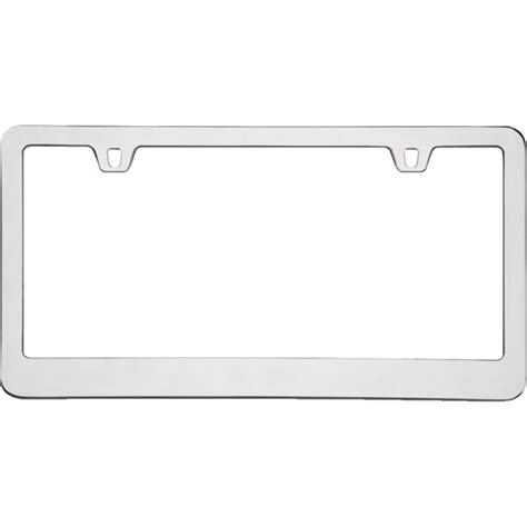 Blank Metal License Plate Frames Blank License Plate Frames