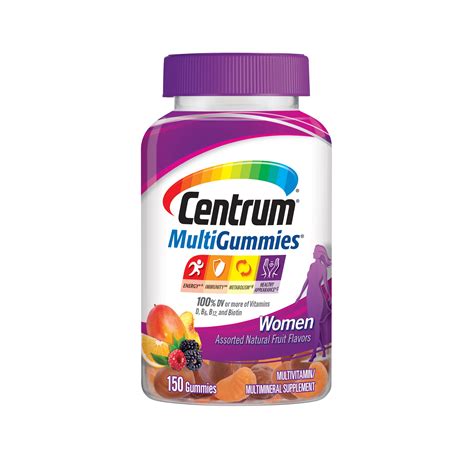 Centrum MultiGummies Women's Multivitamin Gummies, Multivitamin ...