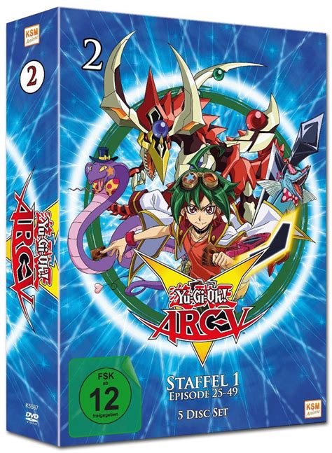 Yu Gi Oh Arc V Staffel 1 Box 2 5 DVDs Anime DVD World Of Games