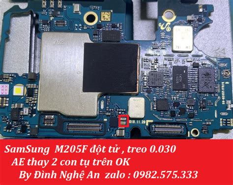 Chia sẻ M20 mất nguồn main Zin VietFones Forum