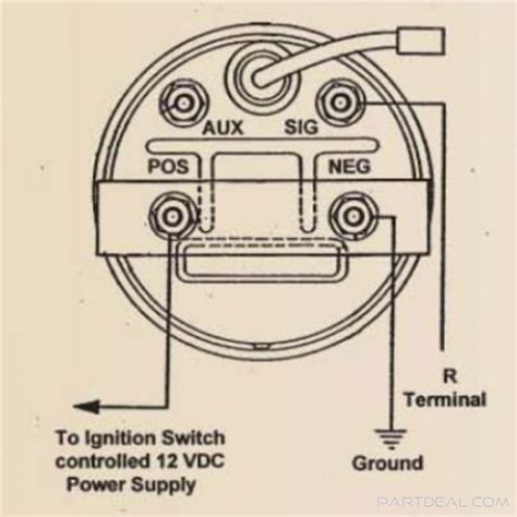 Voltmeter Gauge Wiring Diagram