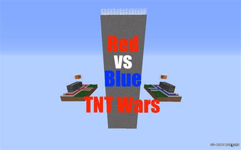 Скачать Red Vs Blue Tnt Wars для Minecraft