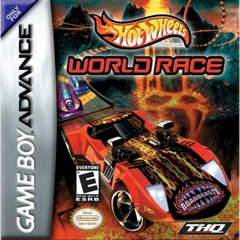 Hot Wheels World Race Nintendo Gameboy Advance Gba Refurbished