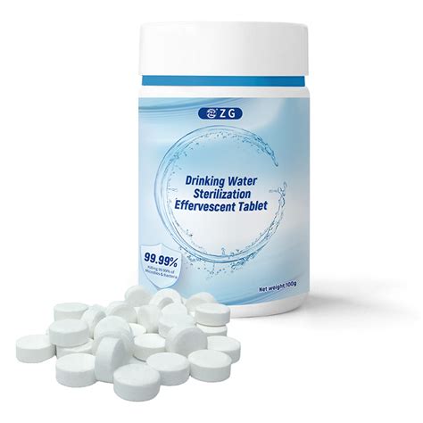 100g 10 Generating Chlorine Dioxide Tablet Drinking Water Treatment