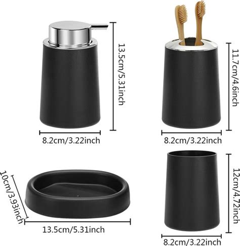 Badkamer Accessoires Set Stuks Badkamer Accessoire Gift