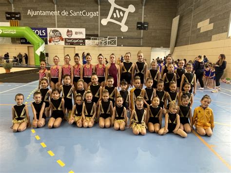 El Club Muntanyenc Present A La Gimnastrada De Sant Cugat Club