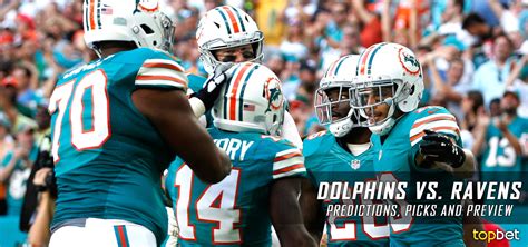 Miami Dolphins vs Baltimore Ravens Predictions and Preview