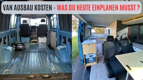 Camper Ausbau Kosten Was Hat Unser Sprinter Selbstausbau Gekostet