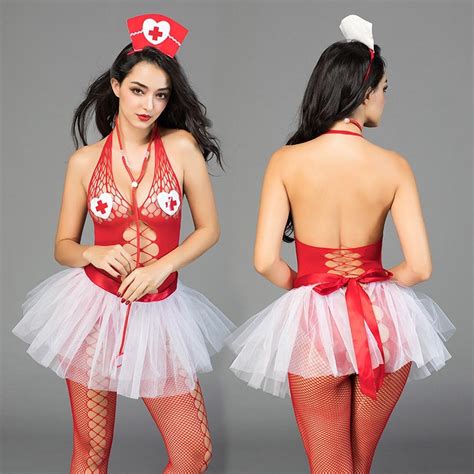 JSY Porn Women Nurse Uniform Cosplay Sexy Bodysuit Lingerie Hot Erotic Catsuit Apparel Sex Role