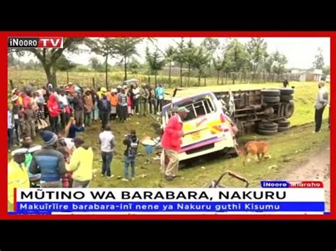 And G Kua M Tino In Wa Barabara Na Ang K Gurara Nakuru Youtube