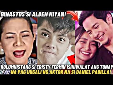 VIRAL Pambabastos Ni DANIEL PADILLA Kay ALDEN RICHARDS Isiniwalat Ni