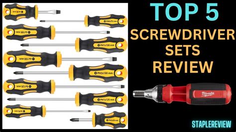 Top Best Screwdriver Sets Review Easy To Use For Mechanics Youtube