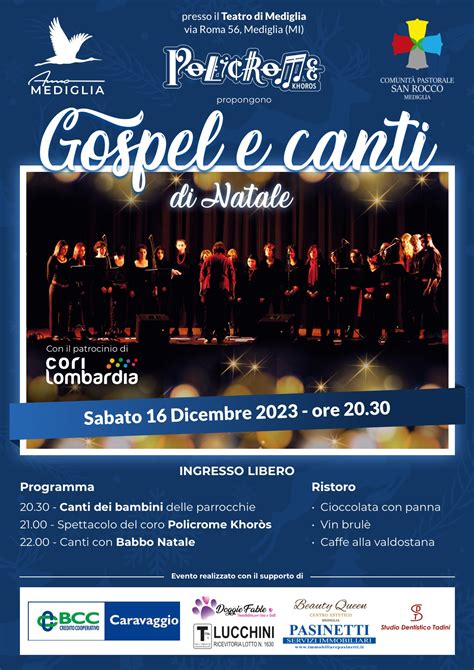 Gospel E Canti Di Natale AmoMediglia