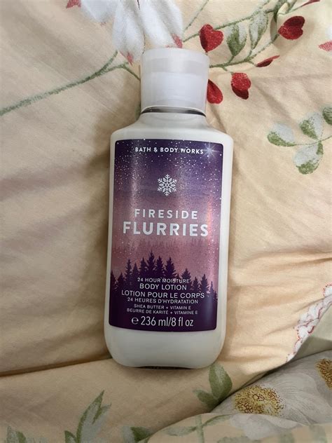 Bath Body Works BBW Body Lotion Fireside Flurries Kesehatan