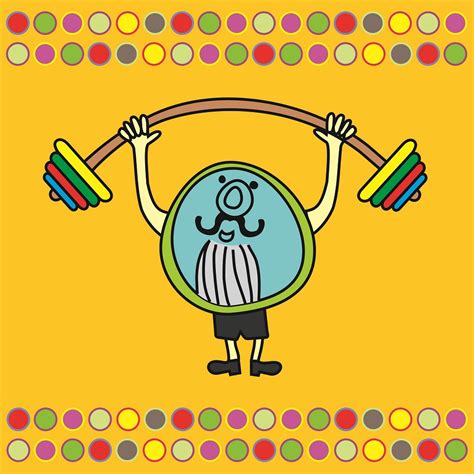 Simply Doodle Round Man