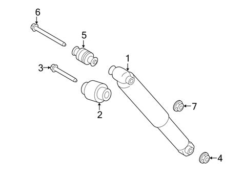 Ford Transit 350 Suspension Shock Absorber Transit Cargo CK4Z18125Q