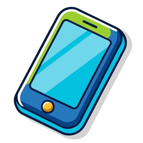 Smartphone clipart cartoon illustration vector | Premium AI-generated ...