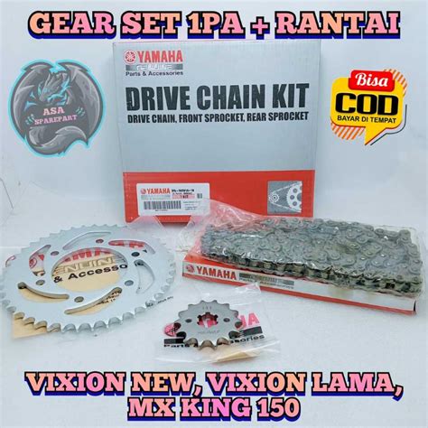 Jual Gear Set Pa Asli Original Motor Yamaha Vixion Lama Old Vixion