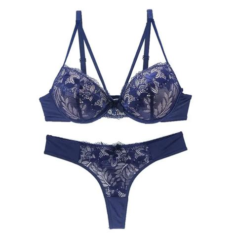 Women Sexy Lace Bra Intimate Set Push Up Sexy Lingerie Set Panty Underwear Cup Bc Bra