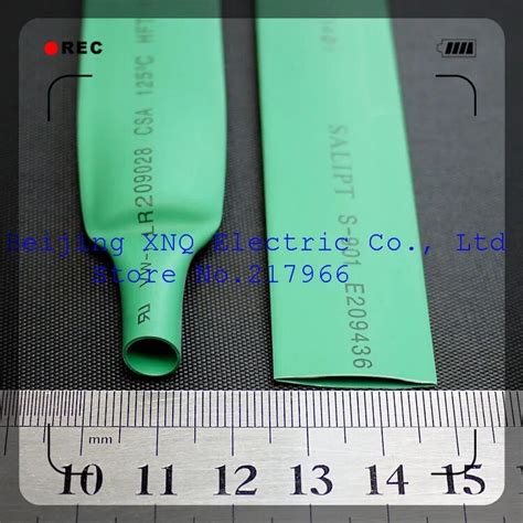 Mm Green Heat Shrink Tubing Heat Shrink Tubing Heat Shrinkable Tube