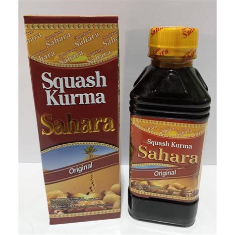 Jual Squash Kurma Sahara Original Shopee Indonesia