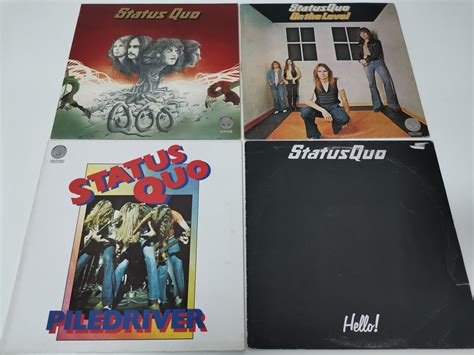 Discografia Dos Status Quo Lbuns At Discos De Vinil Alvalade