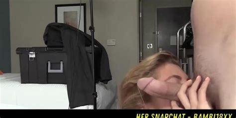 Amateur Fucked And Cum Facialed HER SNAPCHAT BAMBI18XX Tnaflix
