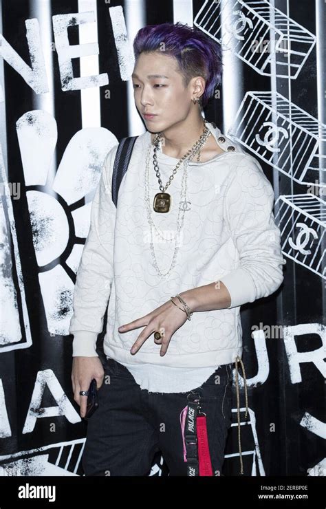 South Korean Bobby, rapper of the South Korean boy group ikon, attends ...