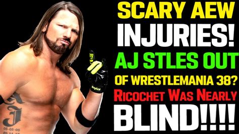 Wwe News Wwe Star Suffered Neck Injury Scary Aew Injuries Vince