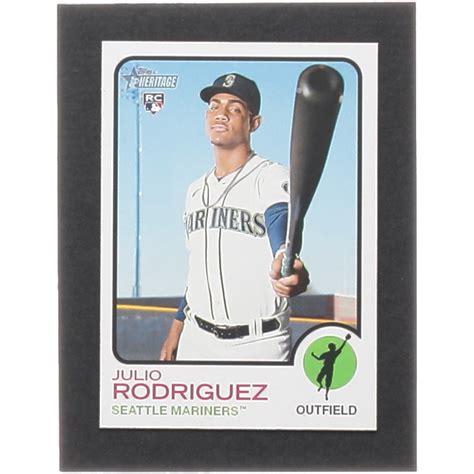 Julio Rodriguez 2022 Topps Heritage 700 RC Pristine Auction