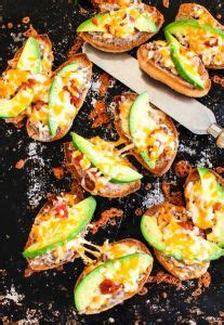 Mexican Molletes (avocado, bean & cheese melts) - Simple Bites