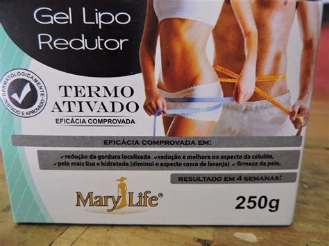 12 Unid Gel Lipo Redutor Termo Ativado Marylife 250g Oferta R 88 95