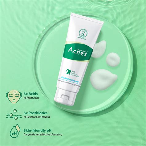 Meet Mentholatum Acnes Postbiotics Cleanser And Lotion The Newest