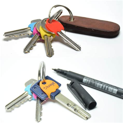 Key Identifiers Silicone Key Caps Cover Perfect Solution To Identify