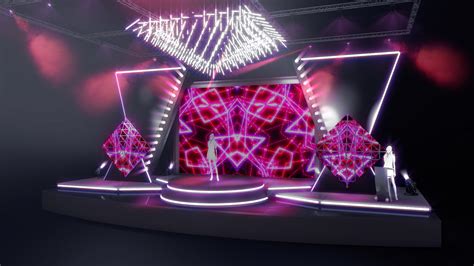 Musical Stage Design on Behance