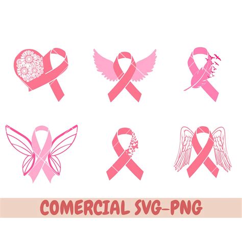 Cancer Ribbon SVG Pink Ribbon SVG Awareness Ribbon SVG Ribbon Svg ...